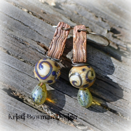 Robin's Jewelry - These beaded Jellyfish earrings feature