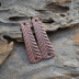 Textured Graduated Copper Drop Component Pair (1 Pair)